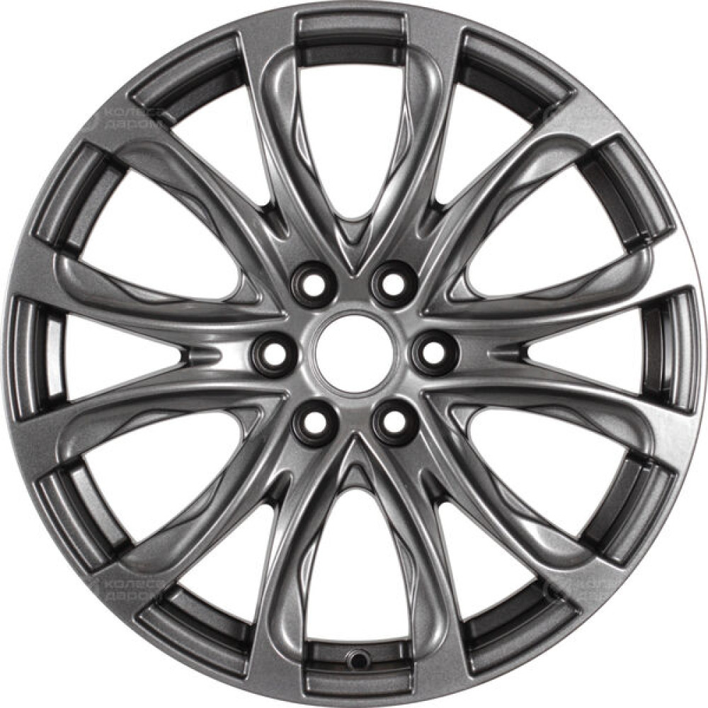 Колесный диск X-trike X134 8xR18 6x139.7 ET25 DIA106.1 темно-серебристый