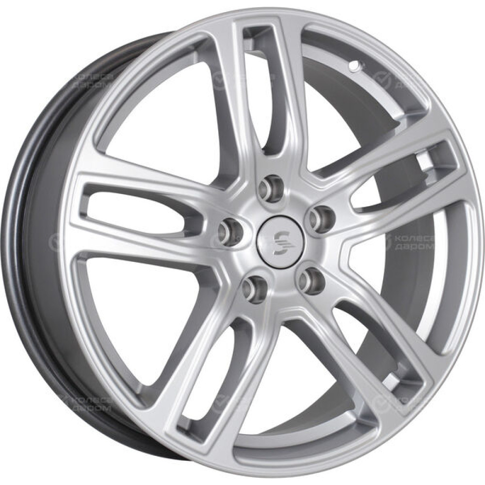 Колесный диск СКАД Женева 7xR18 5x114.3 ET42 DIA67.1 серебристый