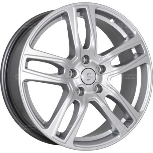 Колесный диск СКАД Женева 7xR18 5x114.3 ET42 DIA67.1 серебристый