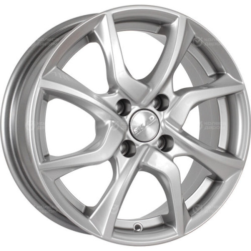 Колесный диск СКАД Тулон 6xR15 4x100 ET46 DIA54.1 (уценка) серебристый