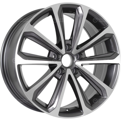 Колесный диск Replay OPL100 6.5xR16 5x110 ET37 DIA65.1 насыщенный темно-серый полностью полированный