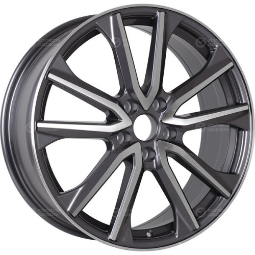 Колесный диск Replay HND322 7.5xR18 5x114.3 ET49.5 DIA67.1 насыщенный темно-серый полностью полированный