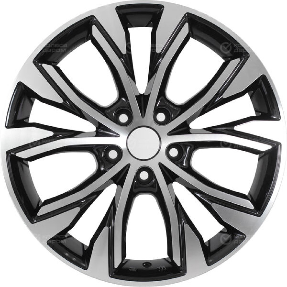 Колесный диск Replay VV237 7xR18 5x112 ET43 DIA57.1 черный полностью полированный