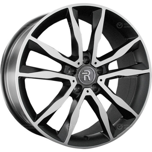 Колесный диск Replay SK187 7xR18 5x112 ET43 DIA57.1 черный матовый полностью полированный