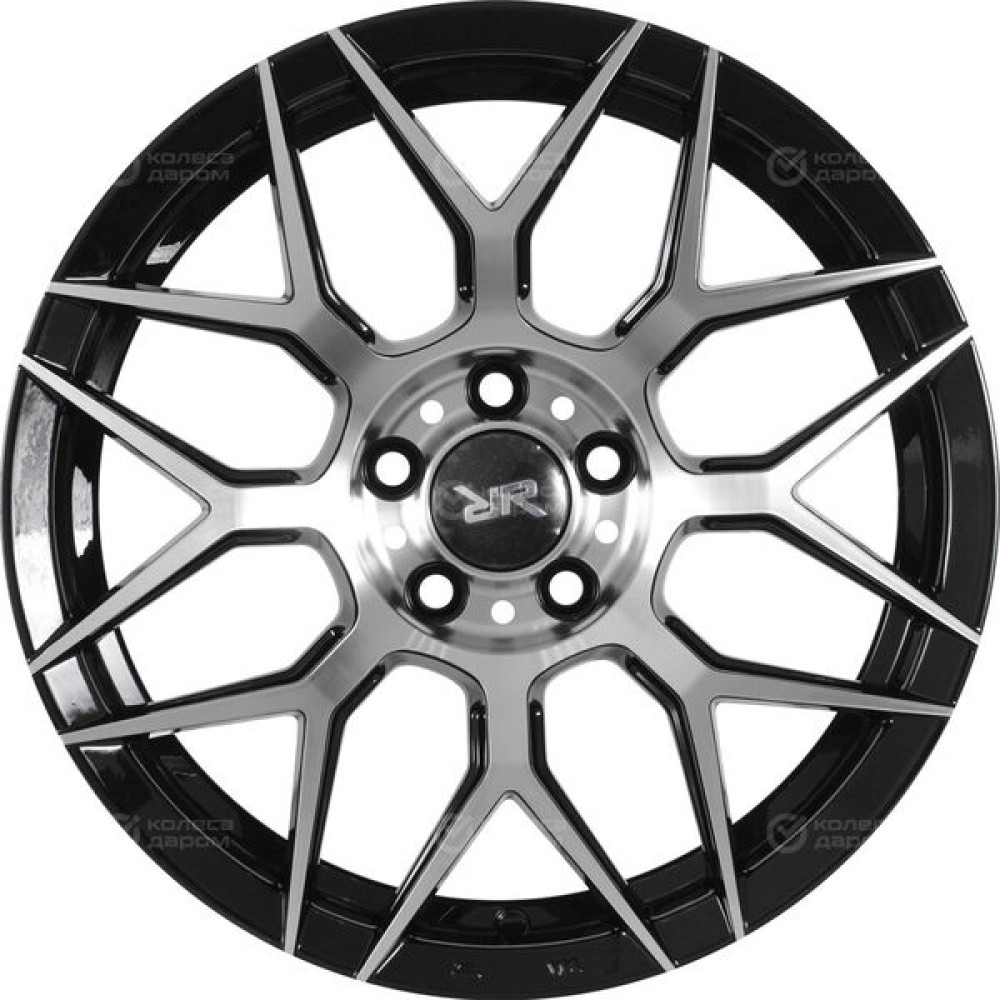Колесный диск Race Ready CSS3940 6xR14 4x98 ET35 DIA58.6 черный глянцевый с проточкой
