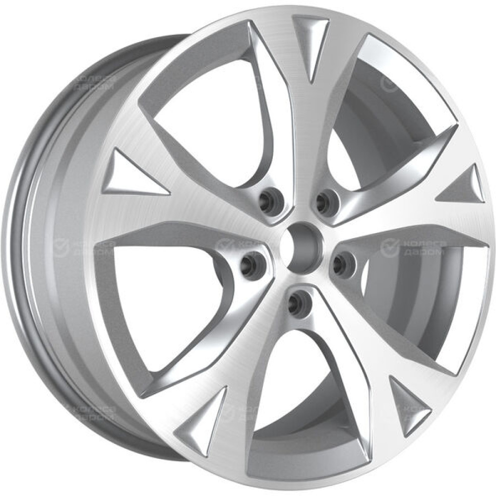 Колесный диск Replay Ki229 7.5xR18 5x114.3 ET50.5 DIA67.1 серебристый полированный