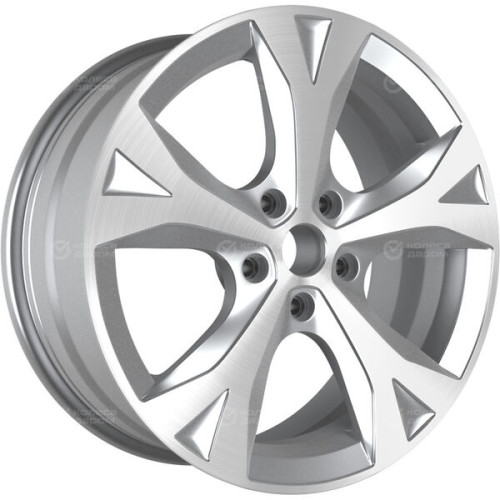 Колесный диск Replay Ki229 7.5xR18 5x114.3 ET50.5 DIA67.1 серебристый полированный