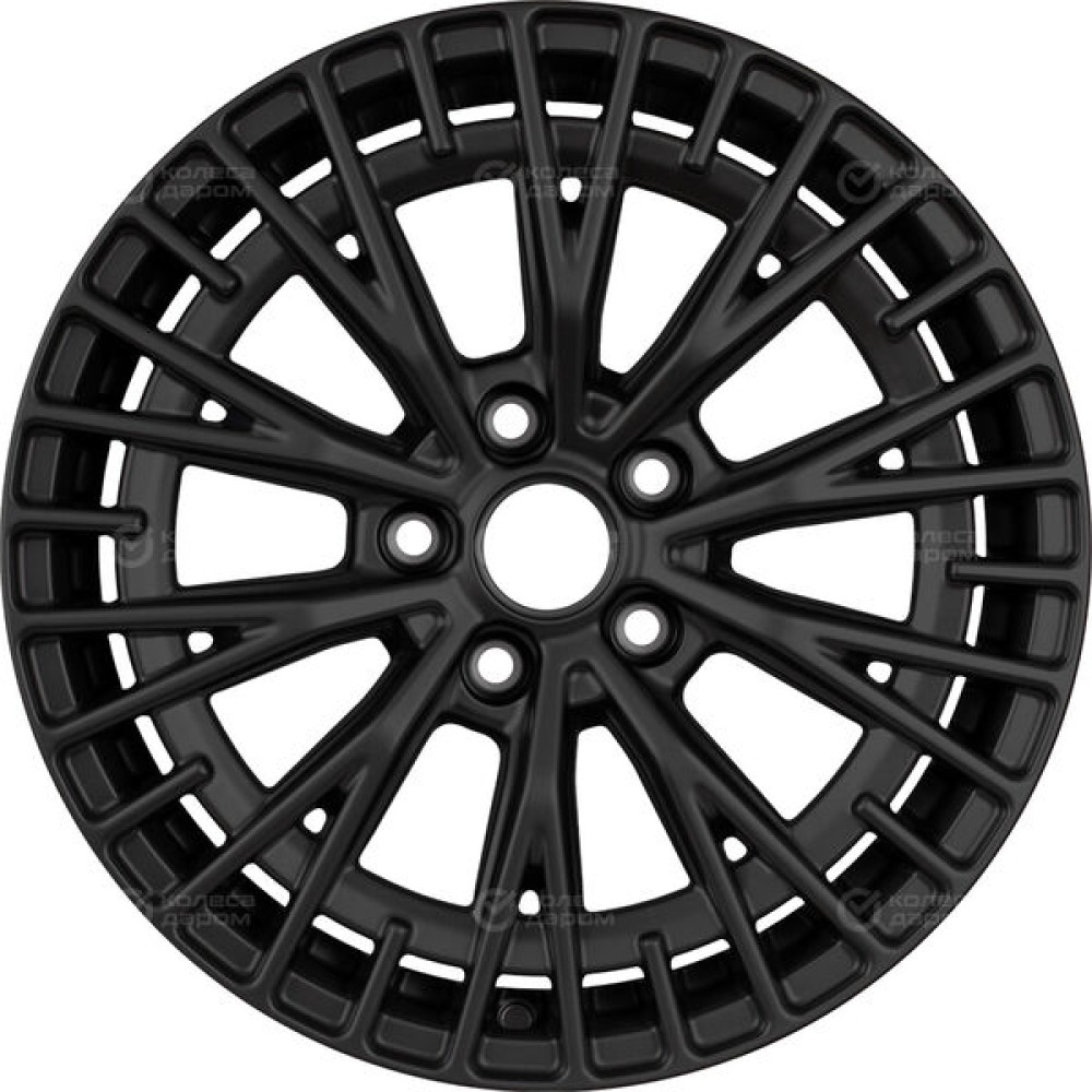 Колесный диск KDW KD1730 7xR17 5x114.3 ET40 DIA64.1 черный матовый