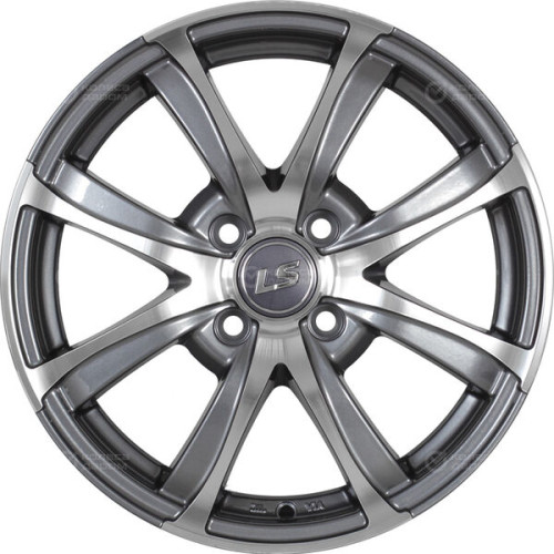 Колесный диск LS LS 313 7xR17 4x100 ET45 DIA60.1 насыщенный темно-серый полностью полированный
