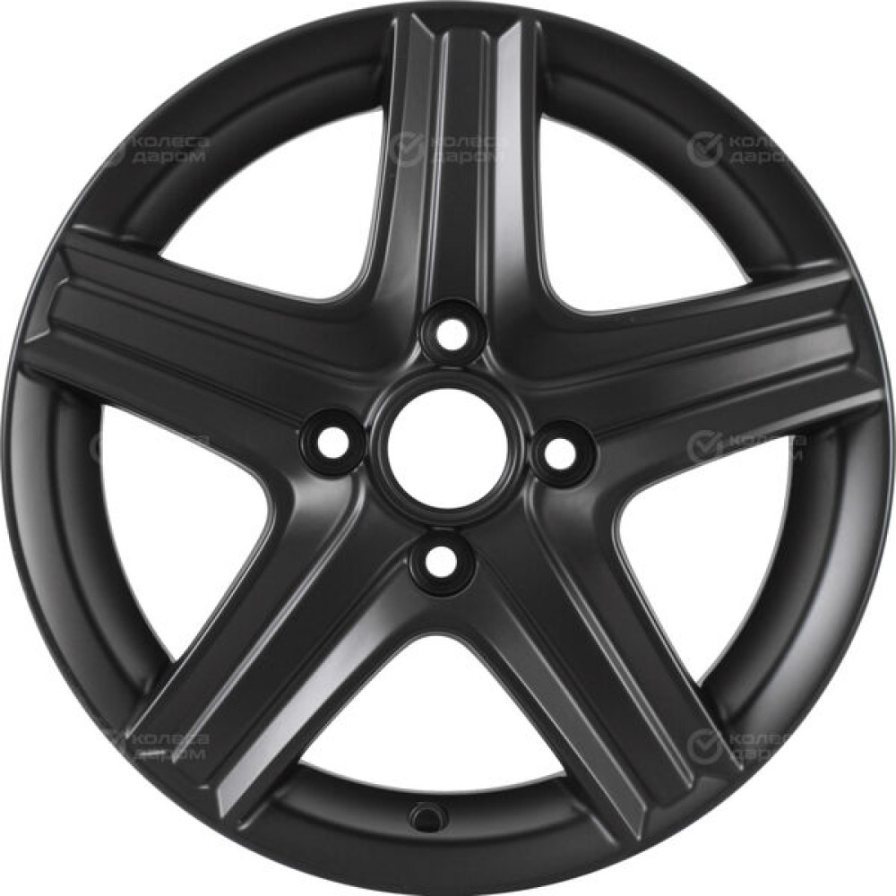 Колесный диск СКАД Магнум 5.5xR14 4x98 ET38 DIA58.6 черный полностью матовый