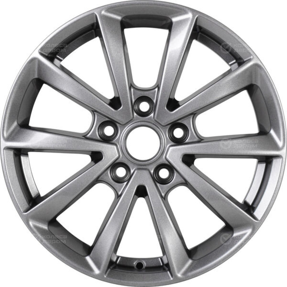Колесный диск iFree Скайрим 6.5xR16 5x114.3 ET48 DIA67.1 насыщенный тёмно-серебристый