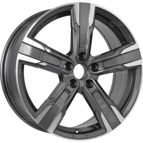 Колесный диск Replay CHR106 7.5xR18 5x108 ET47 DIA60.1 насыщенный темно-серый полностью полированный