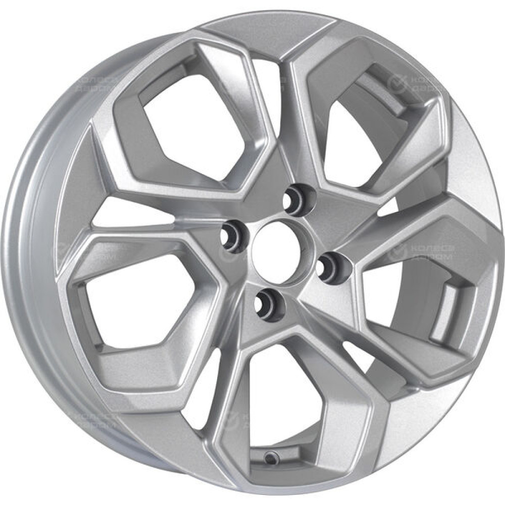 Колесный диск KDW KD1620 6.5xR16 4x100 ET45 DIA60.1 серебристый