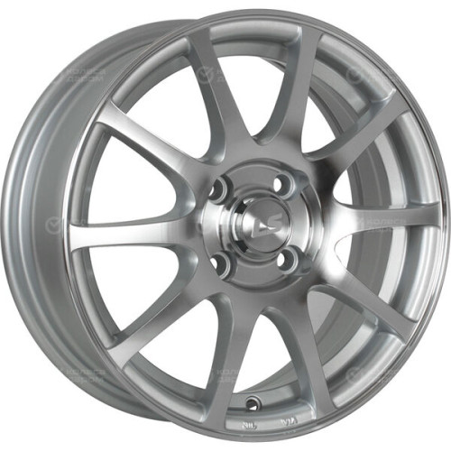 Колесный диск LS LS 535 6xR15 4x100 ET40 DIA73.1 серебристый полированный