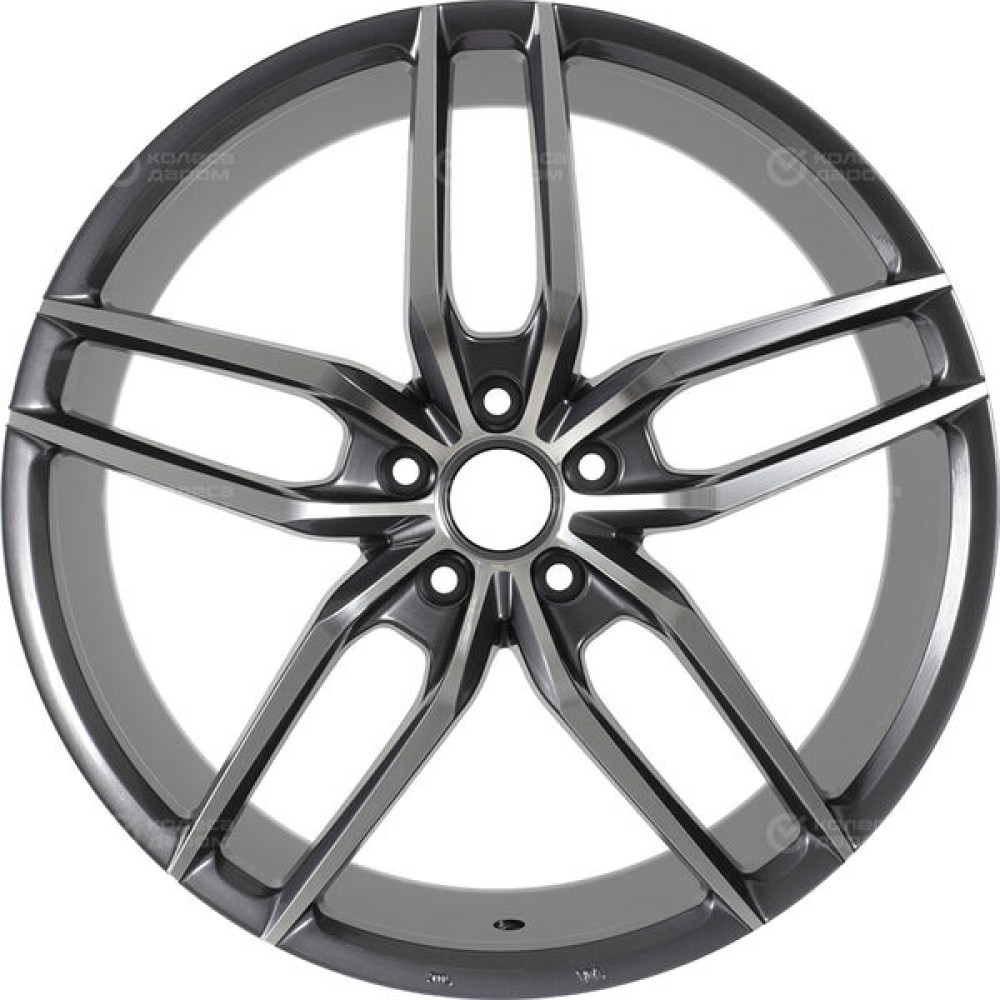 Колесный диск Replay A140 8xR18 5x112 ET31 DIA66.6 насыщенный темно-серый полностью полированный