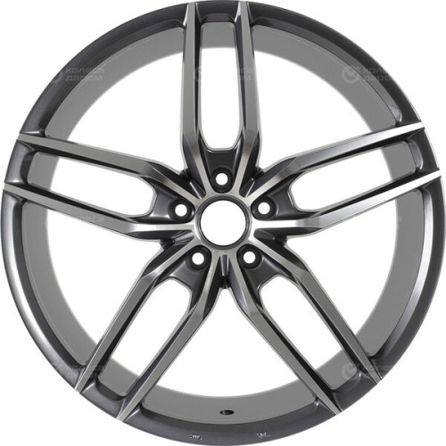 Колесный диск Replay A140 8xR18 5x112 ET31 DIA66.6 насыщенный темно-серый полностью полированный