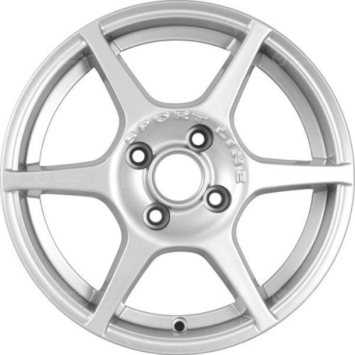 Колесный диск СКАД Ягуар 5.5xR14 4x100 ET38 DIA67.1 серебристый