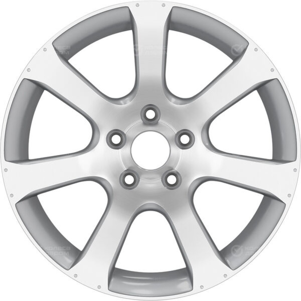 Колесный диск Replay HV13 6.5xR17 5x114.3 ET40 DIA64.1 серебристый полированный