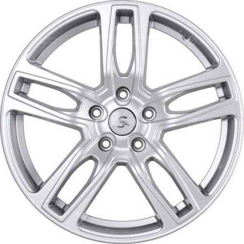 Колесный диск СКАД Женева 7xR18 5x114.3 ET42 DIA67.1 серебристый