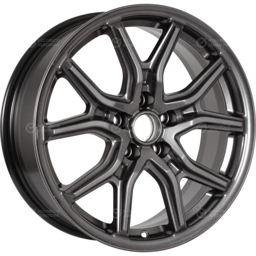 Колесный диск iFree Страйк 6.5xR17 5x108 ET33 DIA60.1 насыщенный тёмно-серебристый