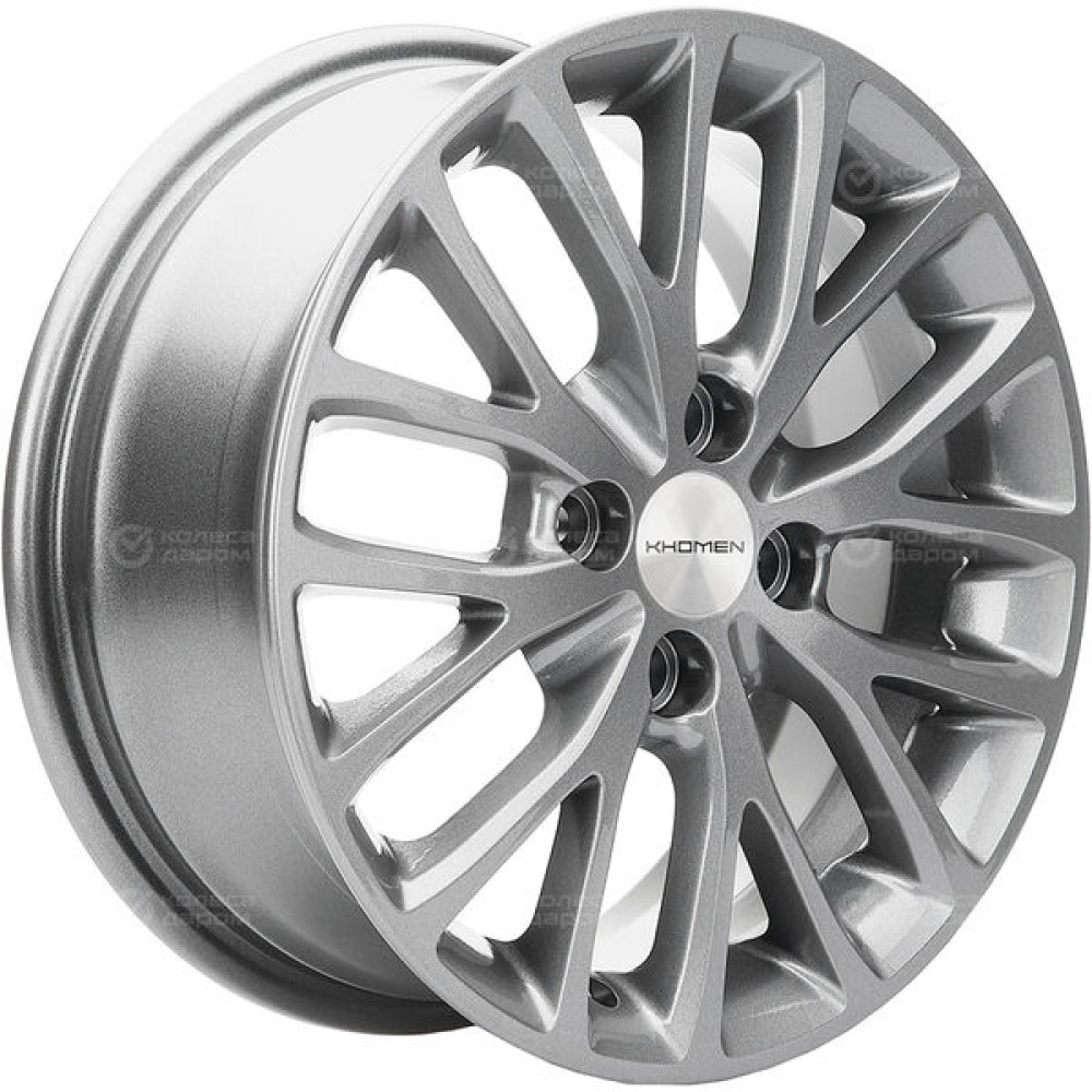 Колесный диск KHOMEN KHW1506 (ZV15_Xray) 6xR15 4x100 ET37 DIA60.1 серебристый