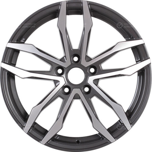 Колесный диск Replay FA45 8xR18 5x114.3 ET33 DIA67.1 насыщенный серый полностью полированный
