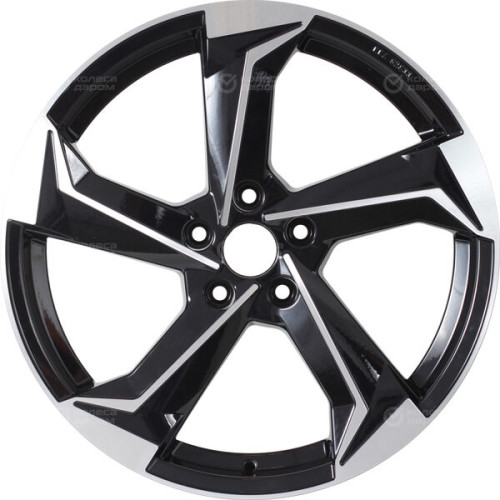 Колесный диск Replay MR304 8xR18 5x112 ET43 DIA66.6 черный полностью полированный