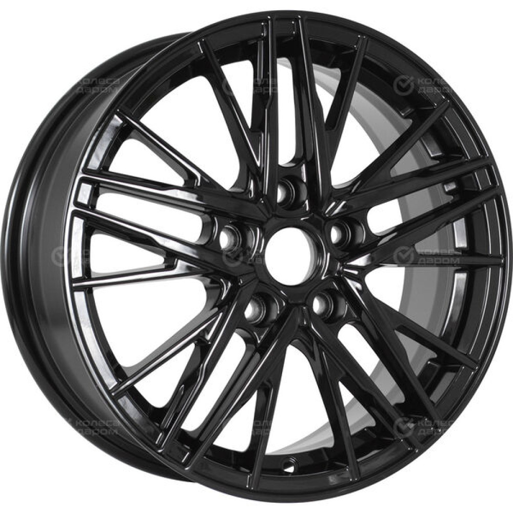 Колесный диск WUP Up108 6.5xR16 5x100 ET38 DIA57.1 черный глянцевый