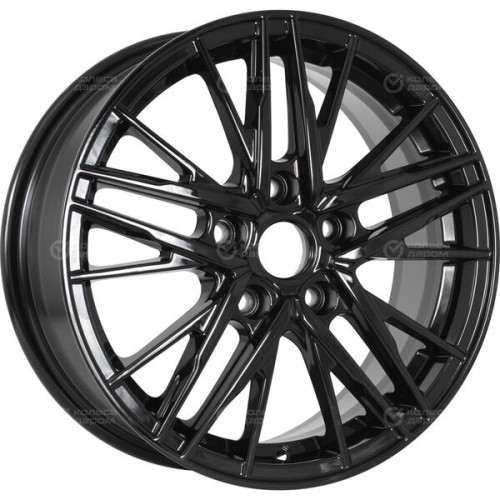 Колесный диск WUP Up108 6.5xR16 5x100 ET38 DIA57.1 черный глянцевый