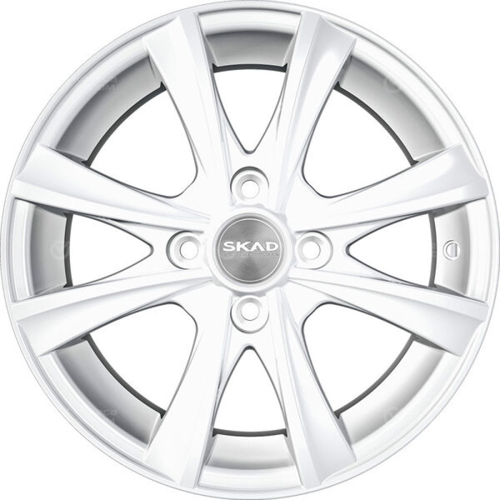 Колесный диск СКАД Мальта 6xR15 4x100 ET45 DIA67.1 белый