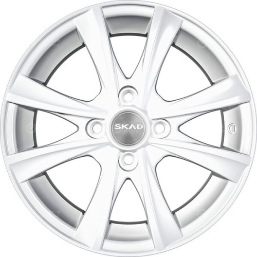 Колесный диск СКАД Мальта 6xR15 4x100 ET45 DIA67.1 белый