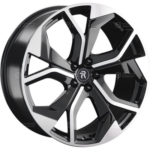 Колесный диск Replay B333 9.5xR21 5x112 ET37 DIA66.6 черный глянцевый с полированной лицевой частью