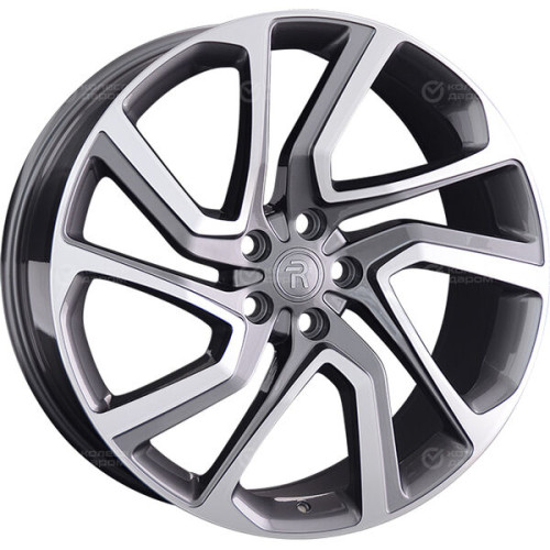 Колесный диск Replay LR79 9.5xR21 5x120 ET49 DIA72.6 насыщенный темно-серый полностью полированный