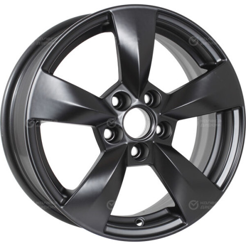 Колесный диск KDW KD1543 (15 Rapid NH) 6xR15 5x100 ET38 DIA57.1 черный матовый