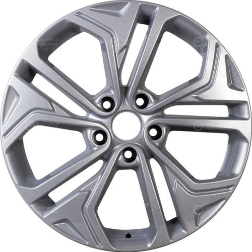 Колесный диск Carwel Иткуль 205 7.5xR18 5x114.3 ET38 DIA67.1 серебристый металлик