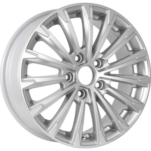 Колесный диск KDW KD1610 6.5xR16 5x114.3 ET50 DIA67.1 серебристый