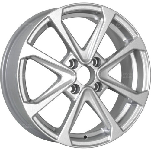 Колесный диск NEO 667 6xR16 4x100 ET45 DIA60.1 серебристый с эффектом хрома