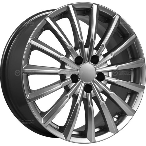 Колесный диск КиК Акцент 7xR17 5x114.3 ET45 DIA67.1 темно-серебристый