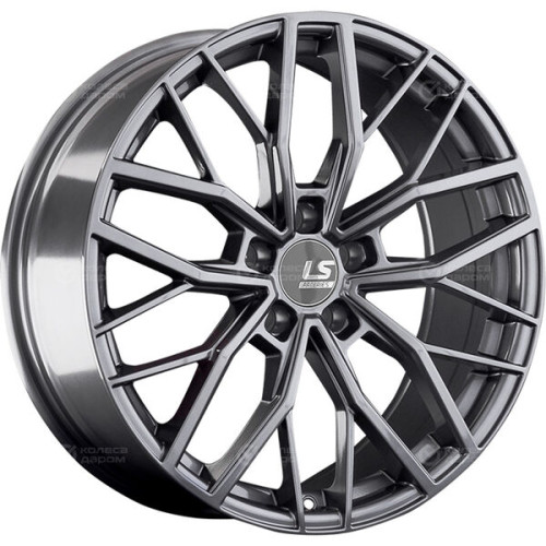 Колесный диск LS FlowForming LS RC67 8xR18 5x108 ET45 DIA63.3 насыщенный темно-серый