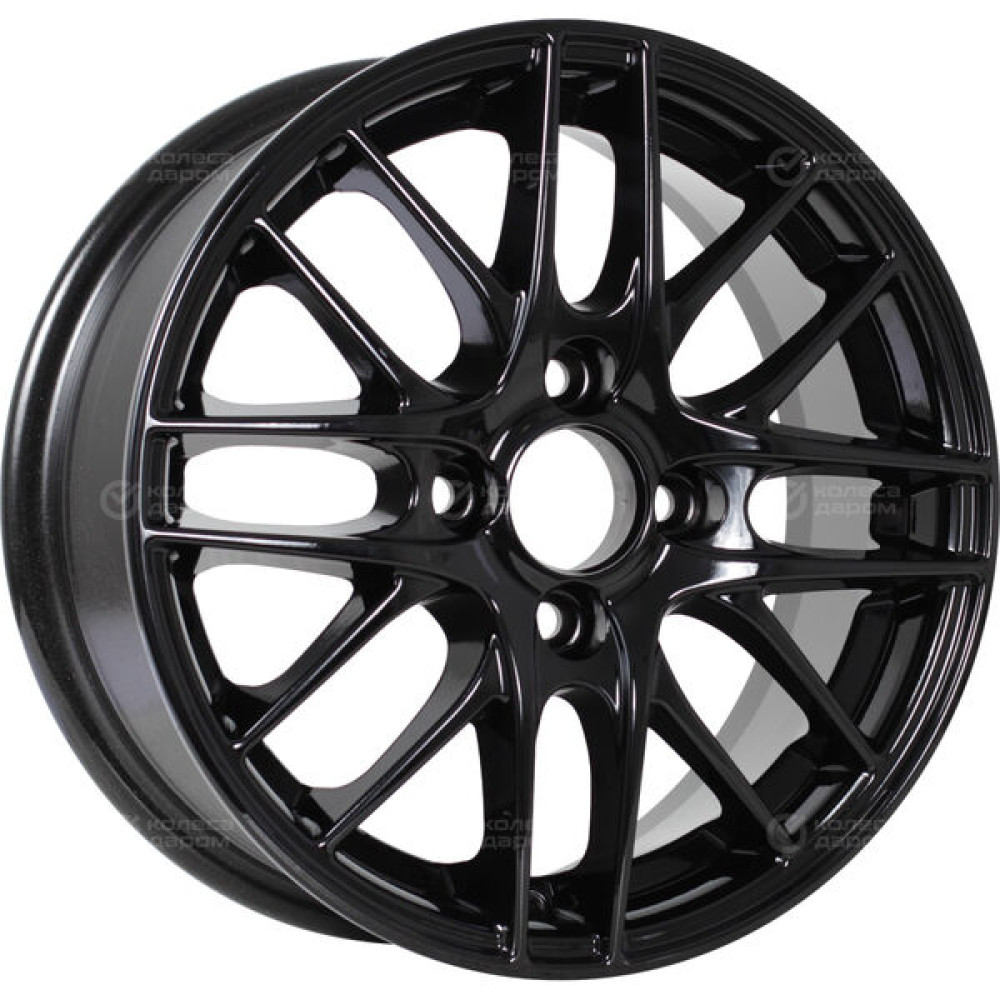 Колесный диск RST R004 5.5xR14 4x100 ET43 DIA60.1 черный глянцевый