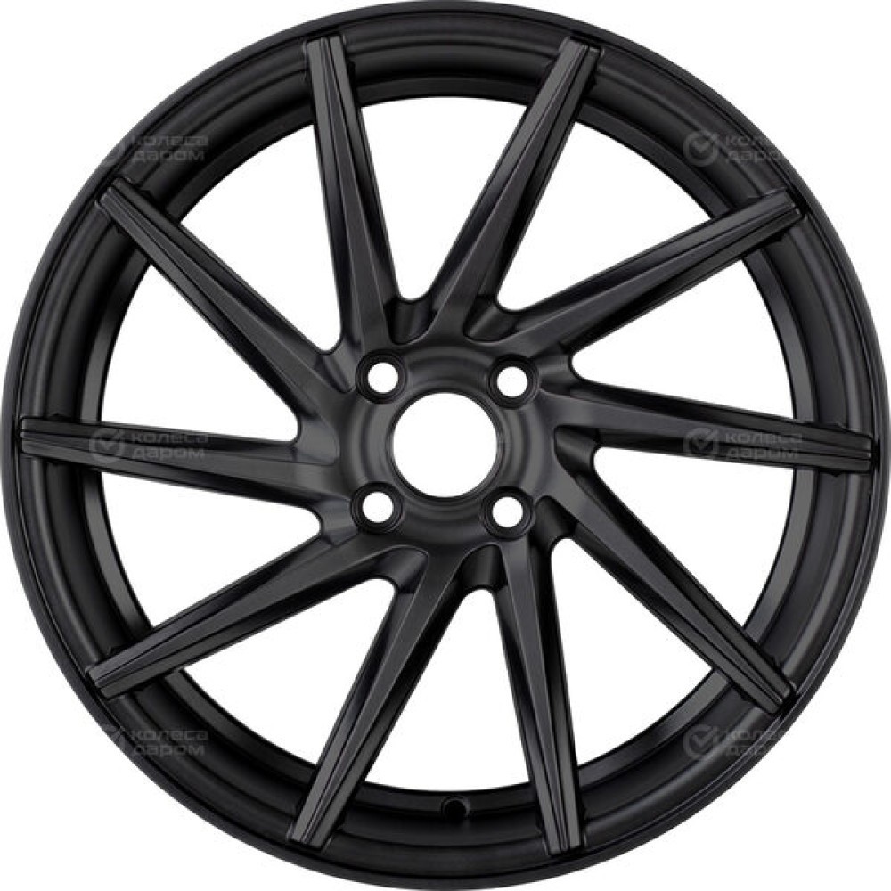 Колесный диск PDW 1022Left 7xR16 4x98 ET30 DIA58.5 черный с полированной лицевой частью