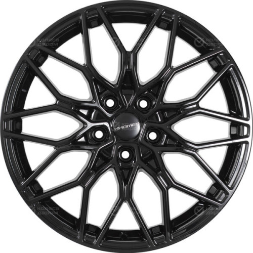 Колесный диск KHOMEN KHW1813 (Chery Tiggo 7 (Pro/Pro Max) 7xR18 5x108 ET33 DIA60.1 черный глянцевый