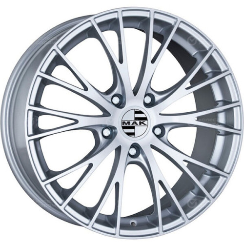 Колесный диск MAK RENNEN 8xR19 5x112 ET42 DIA66.45 серебристый