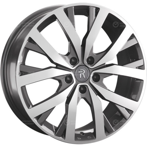 Колесный диск Replay A230 8xR18 5x112 ET25 DIA66.6 насыщенный темно-серый полностью полированный