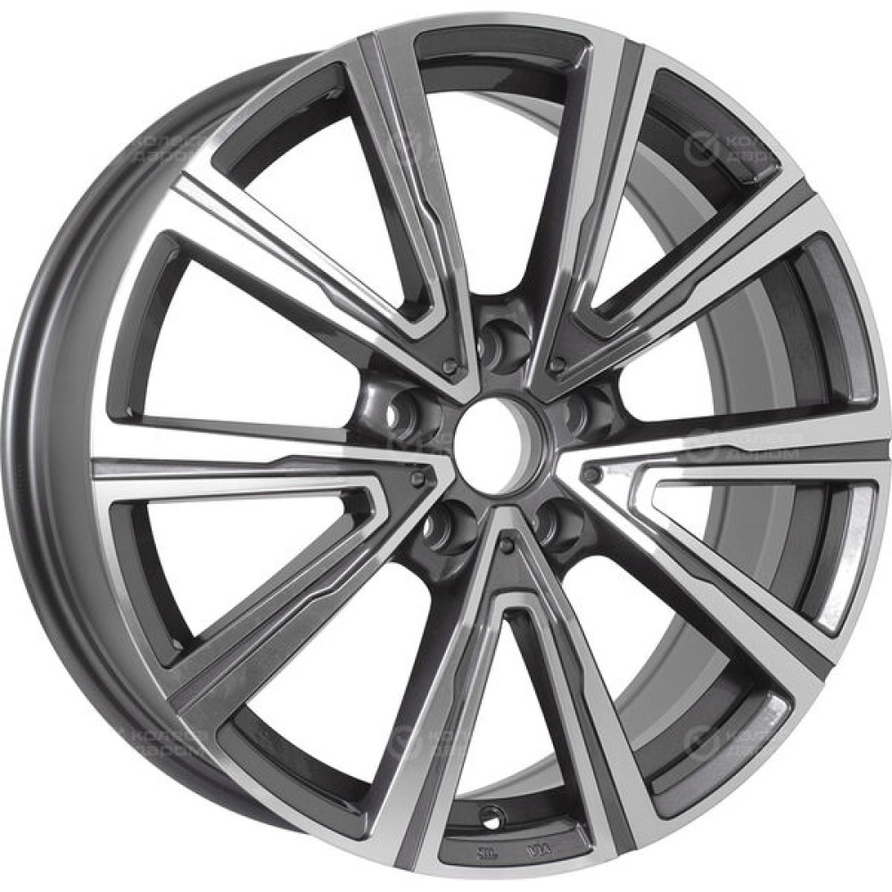 Колесный диск Replay GA19 7xR18 5x108 ET41 DIA59.6 насыщенный темно-серый полностью полированный