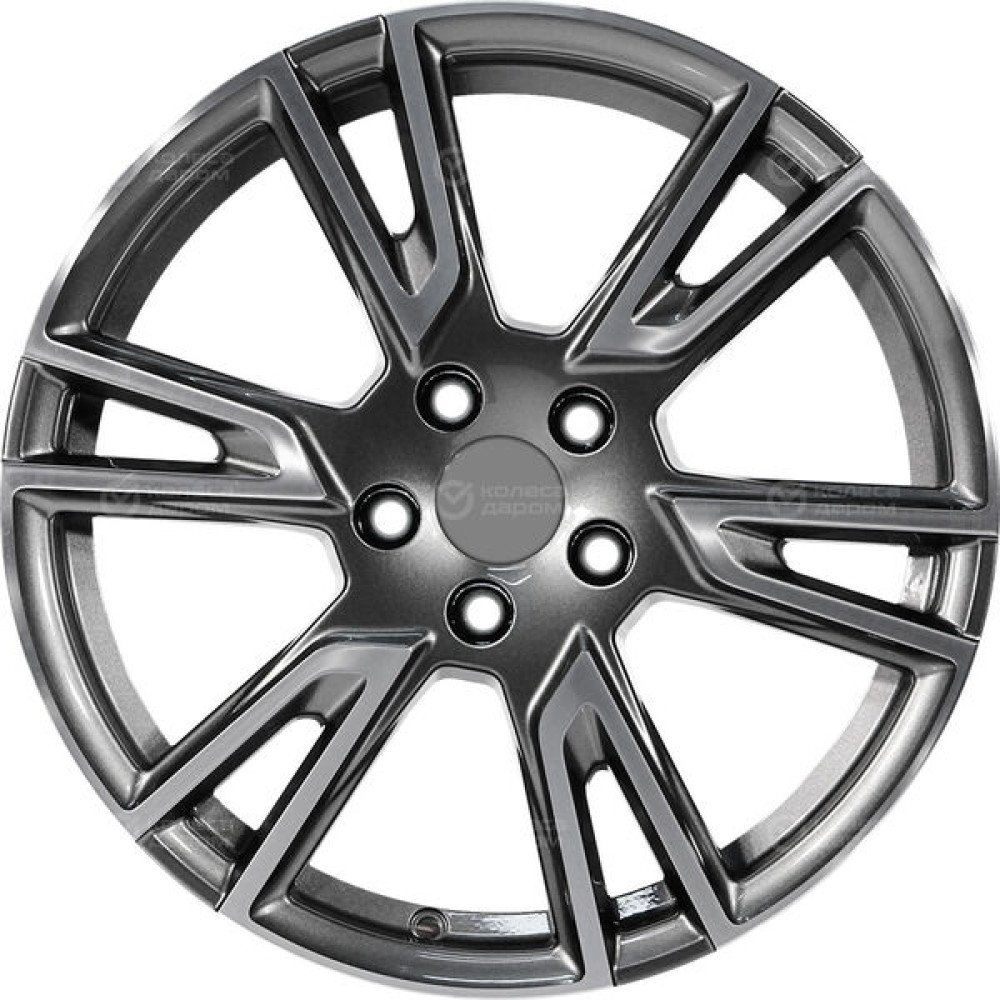 Колесный диск Replay FD164 7.5xR17 5x108 ET55 DIA63.3 насыщенный темно-серый полностью полированный