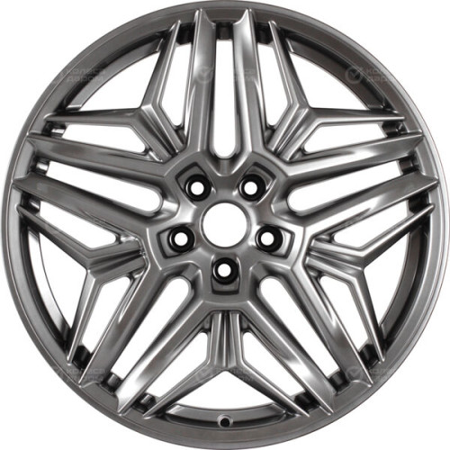 Колесный диск КиК Колумб 7xR19 5x114.3 ET35 DIA67.1 темно-серебристый