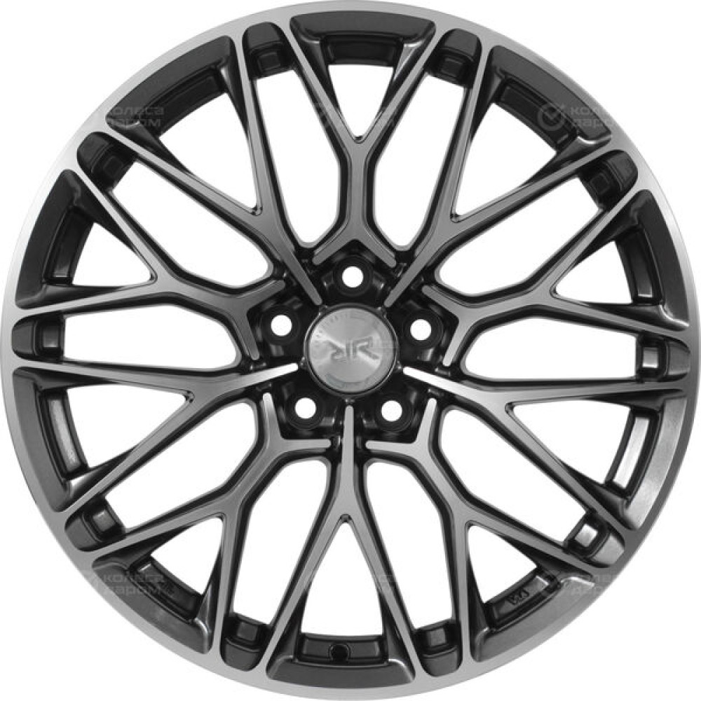 Колесный диск Race Ready CSS8122 8xR18 5x108 ET33 DIA60.1 темный графит глянцевый с полировкой