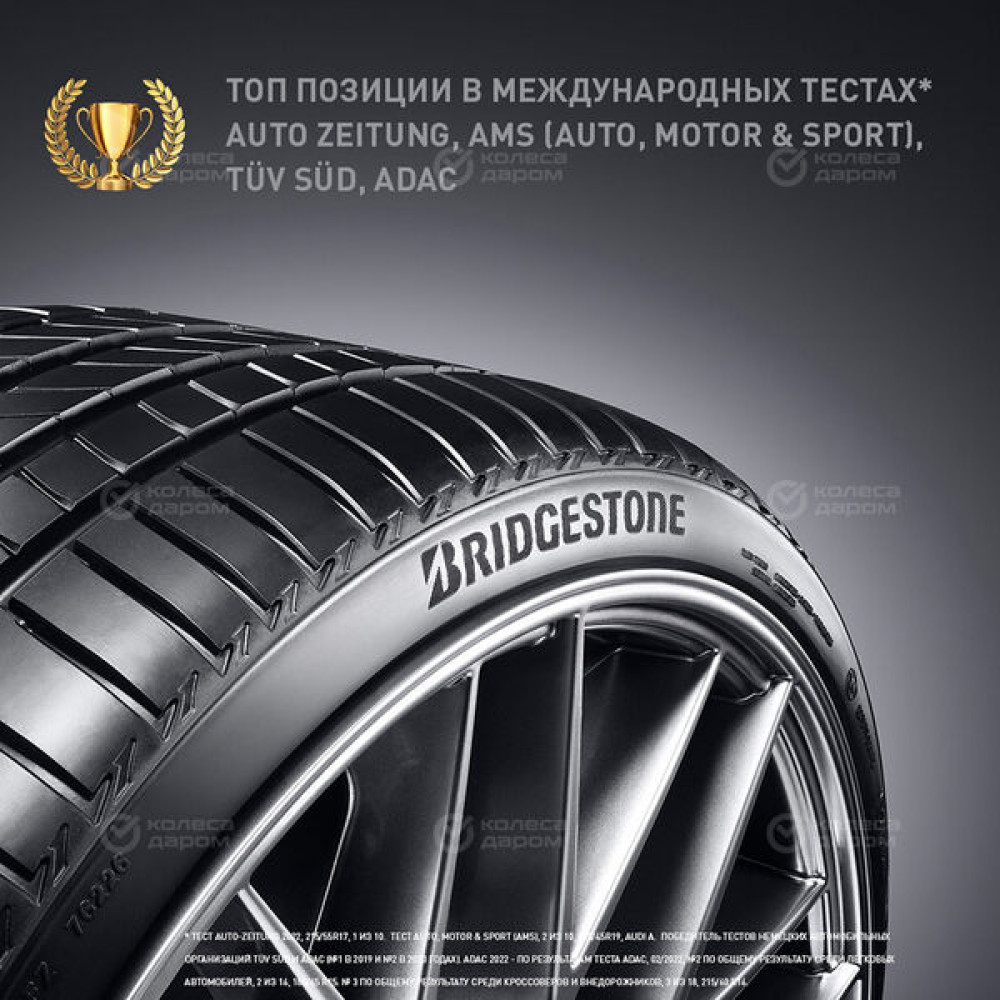 Bridgestone Turanza T005 245/45 R20 103Y (омологация)