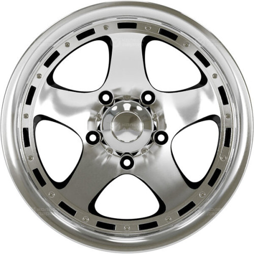 Колесный диск LS LS 870 8xR16 6x139.7 ET-10 DIA106.1 черный полностью полированный